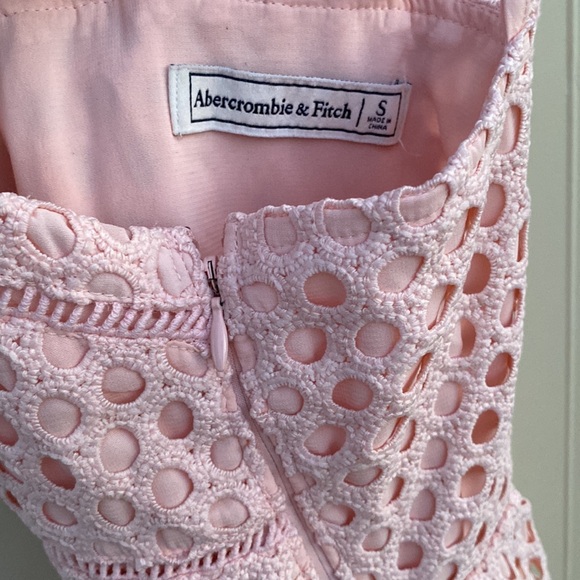 Eyelet midi abercrombie & fitch dress - Picture 6 of 7